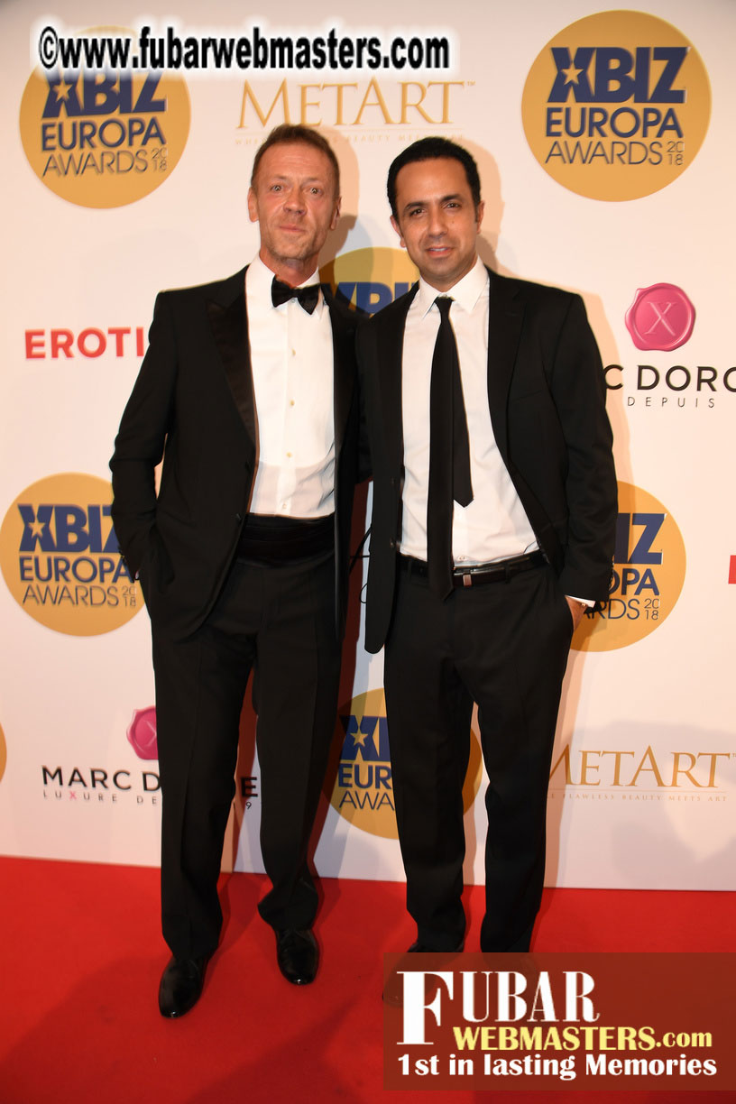 Red Carpet for XBIZ Europa Awards