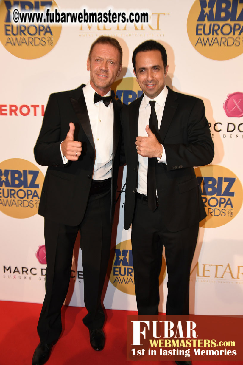 Red Carpet for XBIZ Europa Awards