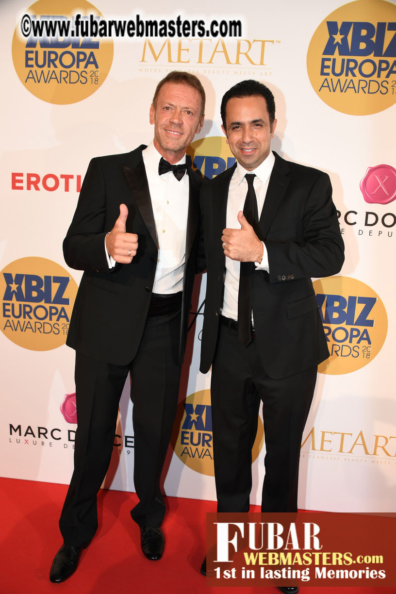 Red Carpet for XBIZ Europa Awards