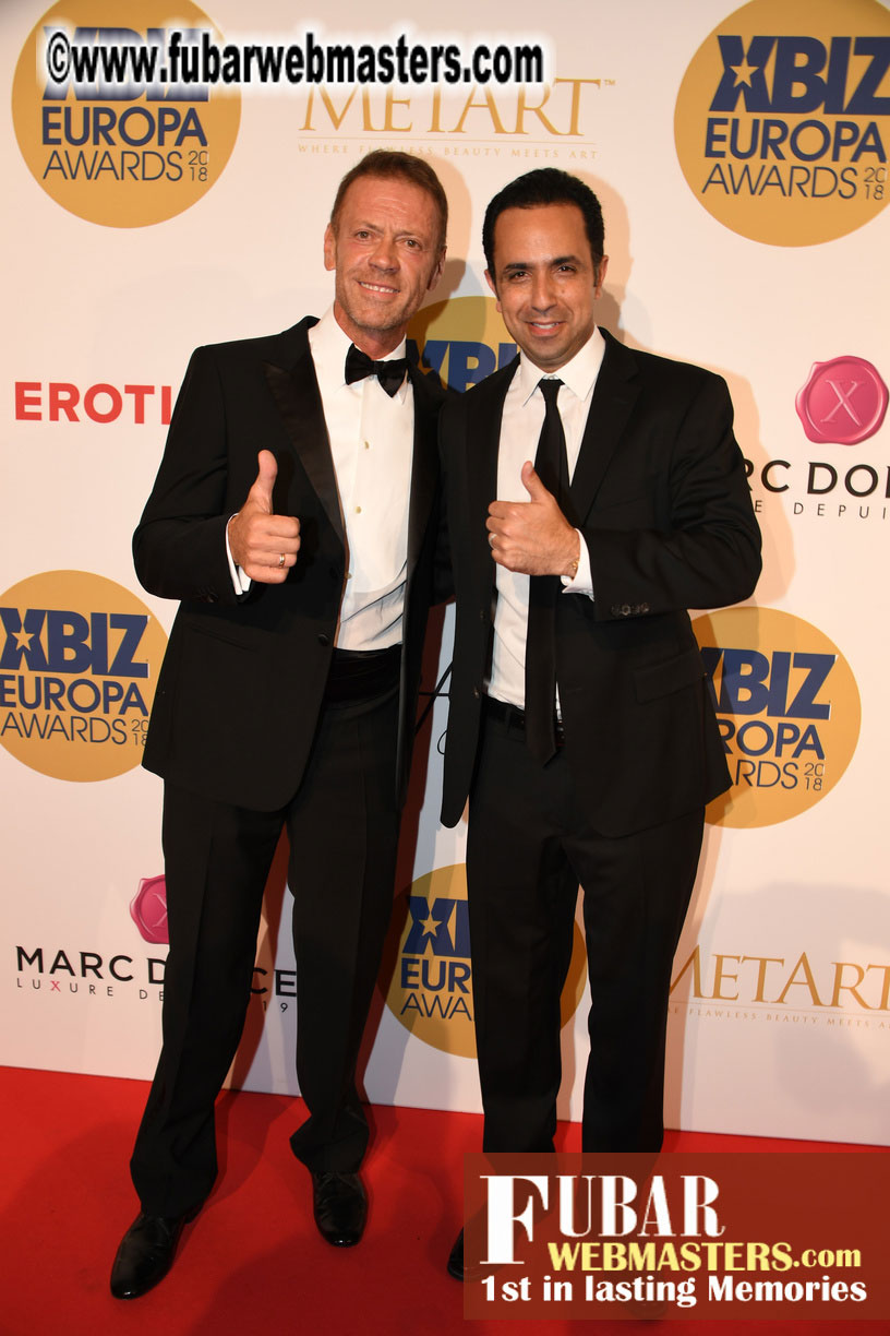 Red Carpet for XBIZ Europa Awards