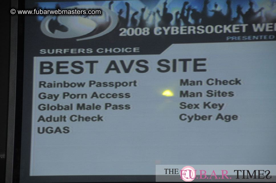 the 8th Annual Cybersocket Web Awards