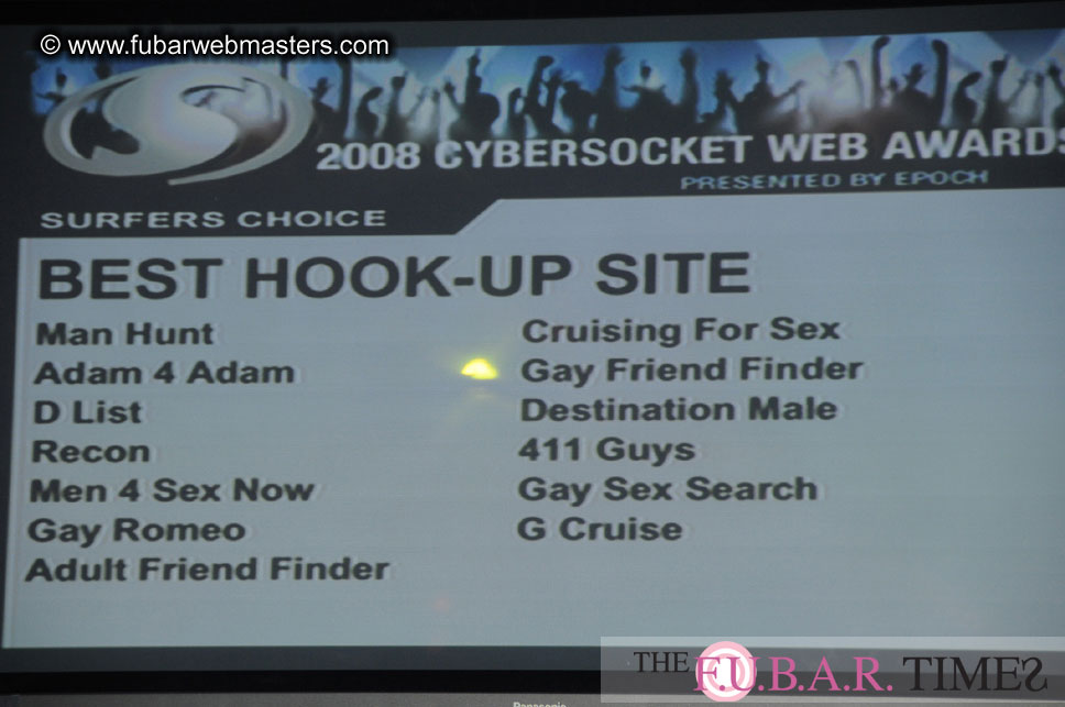 the 8th Annual Cybersocket Web Awards