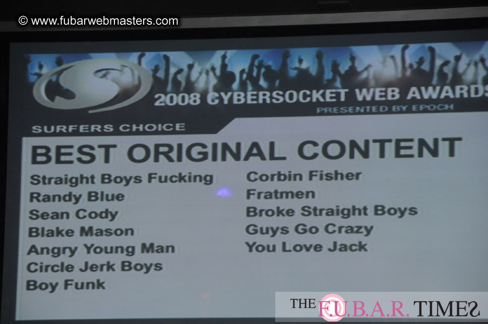 the 8th Annual Cybersocket Web Awards