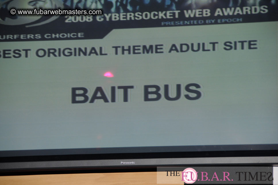 the 8th Annual Cybersocket Web Awards