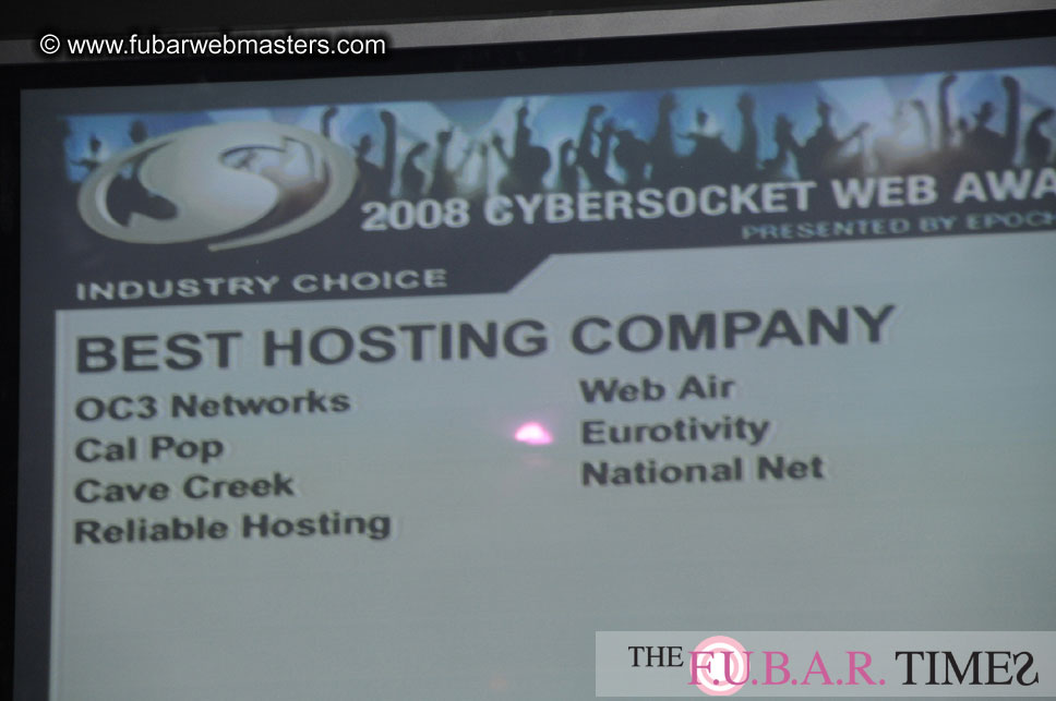 the 8th Annual Cybersocket Web Awards