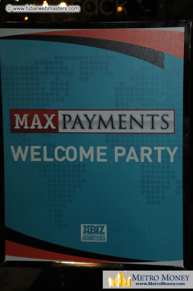 MaxPayments Welcome Party