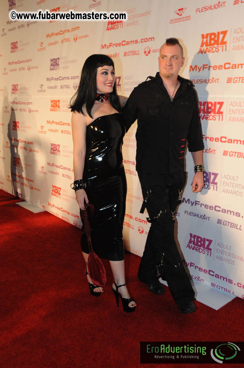 XBIZ Awards 2011 Red Carpet & Award Show