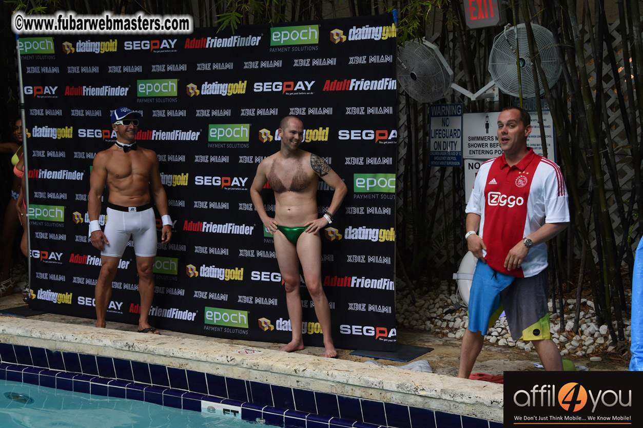 Miss XBIZ Miami Bikini and Mankini Contest