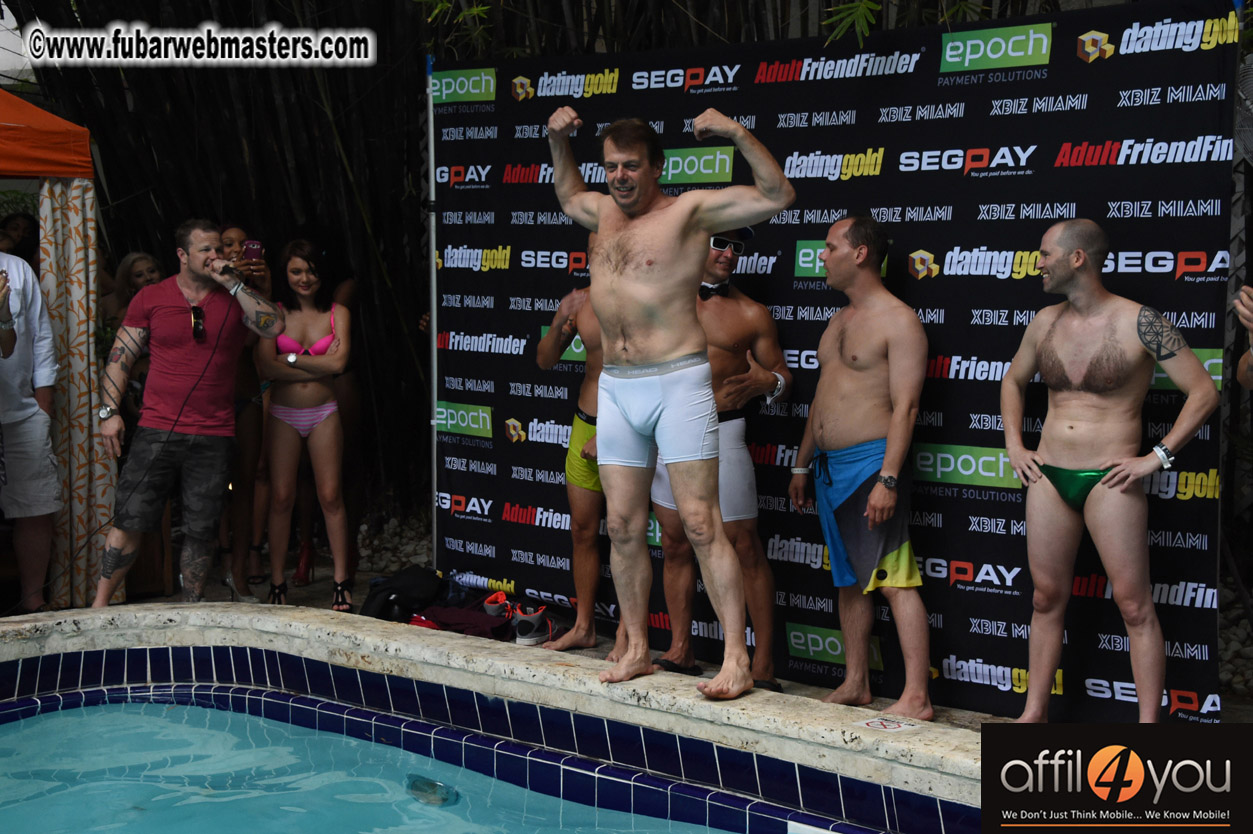 Miss XBIZ Miami Bikini and Mankini Contest