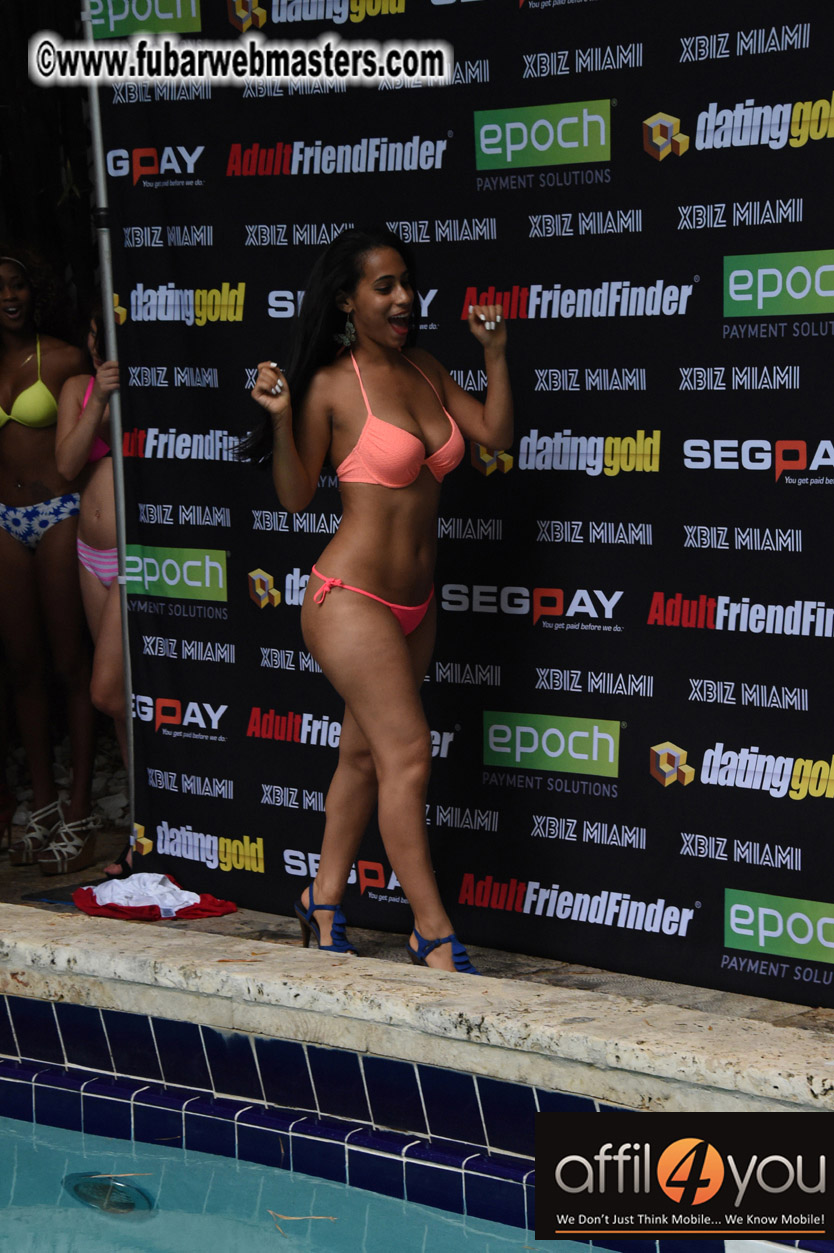 Miss XBIZ Miami Bikini and Mankini Contest