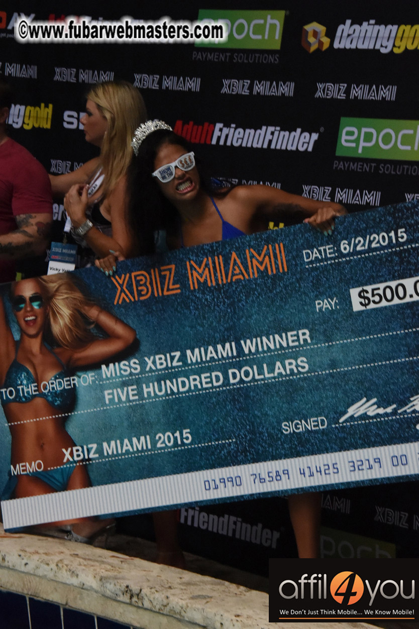 Miss XBIZ Miami Bikini and Mankini Contest