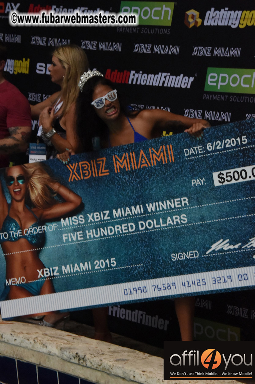 Miss XBIZ Miami Bikini and Mankini Contest