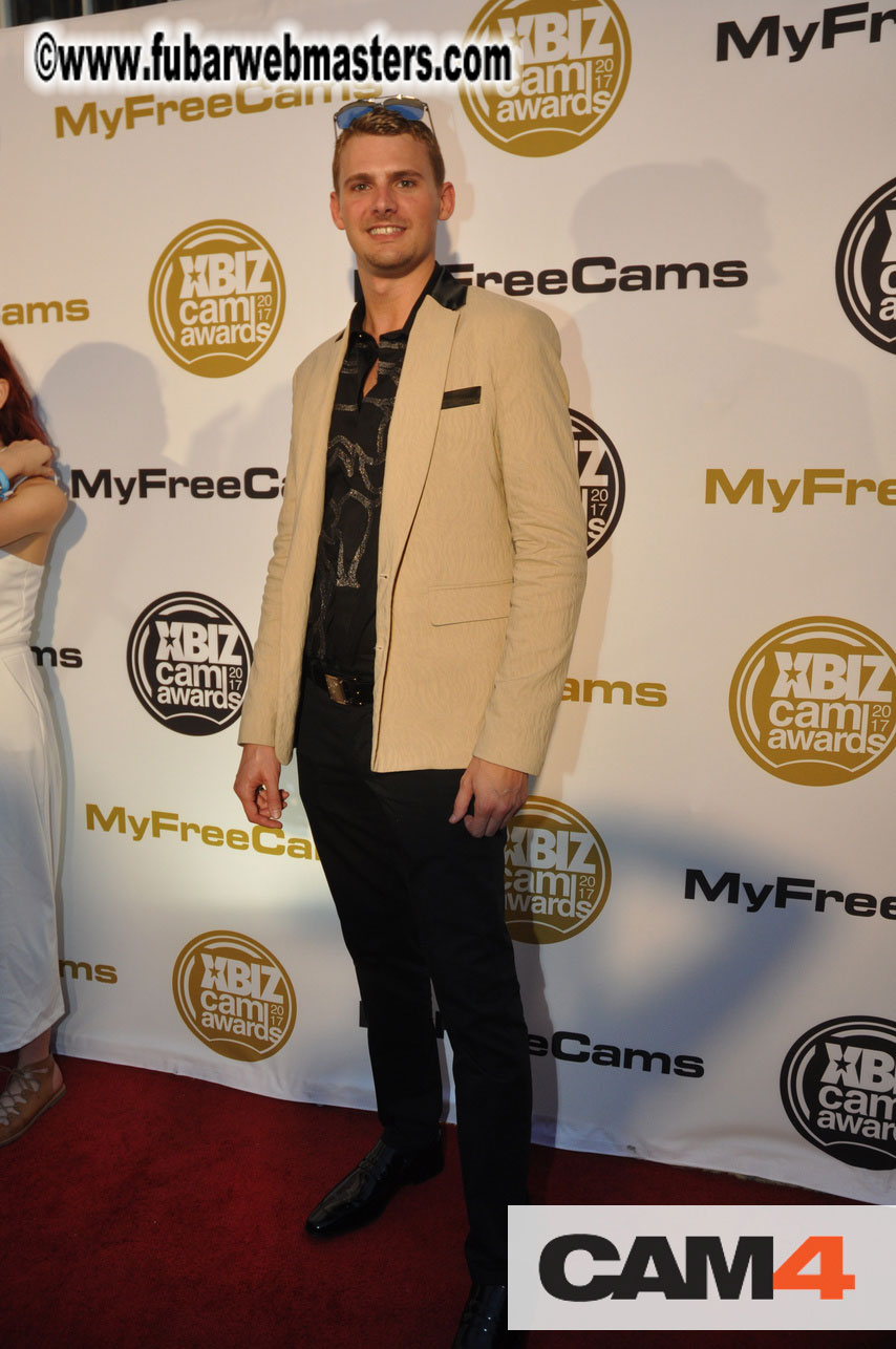 Red Carpet for 2017 XBIZ Cam Awards