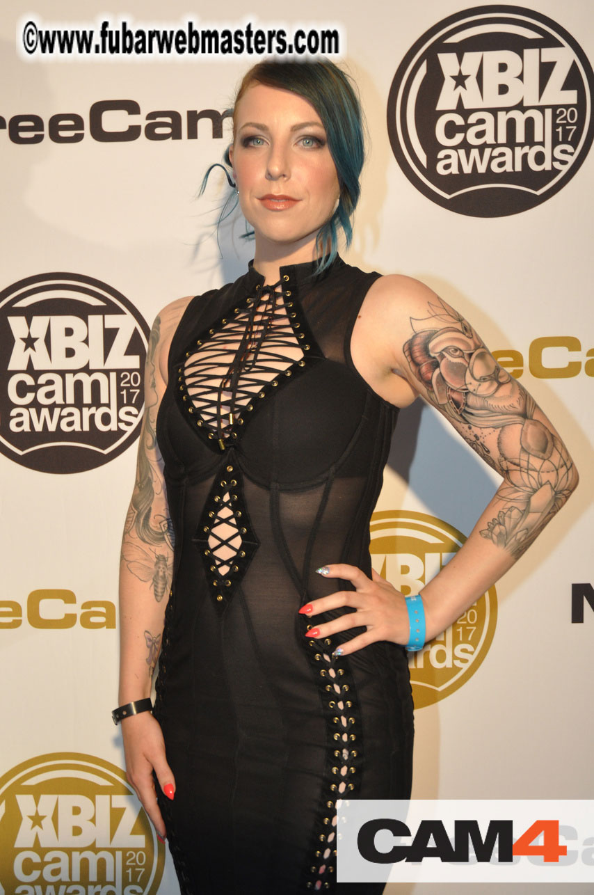 Red Carpet for 2017 XBIZ Cam Awards