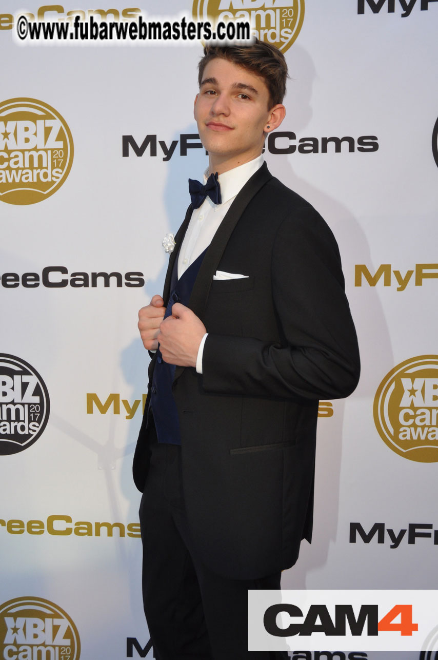 Red Carpet for 2017 XBIZ Cam Awards