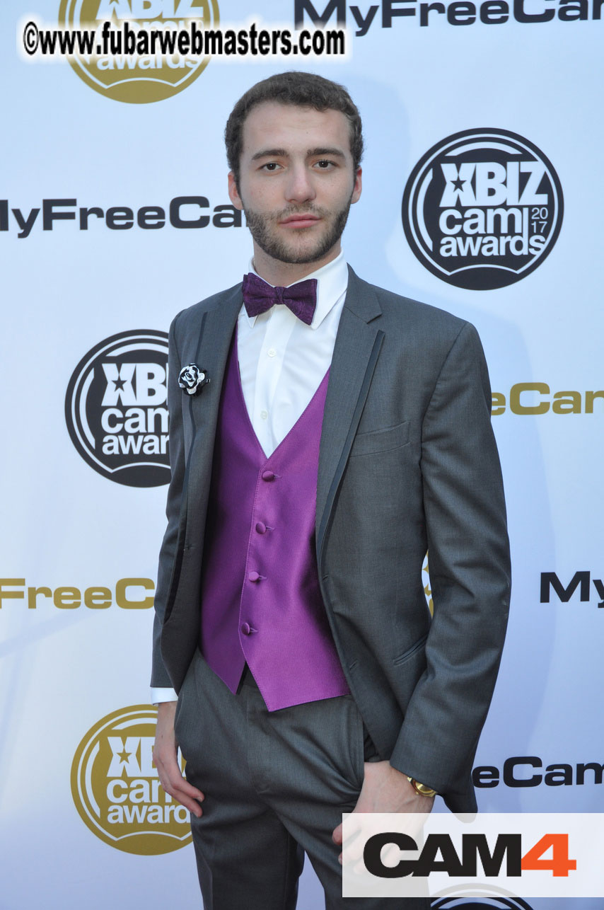 Red Carpet for 2017 XBIZ Cam Awards