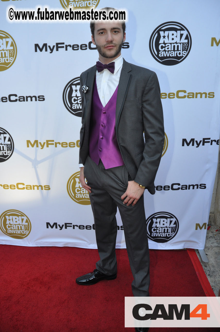 Red Carpet for 2017 XBIZ Cam Awards