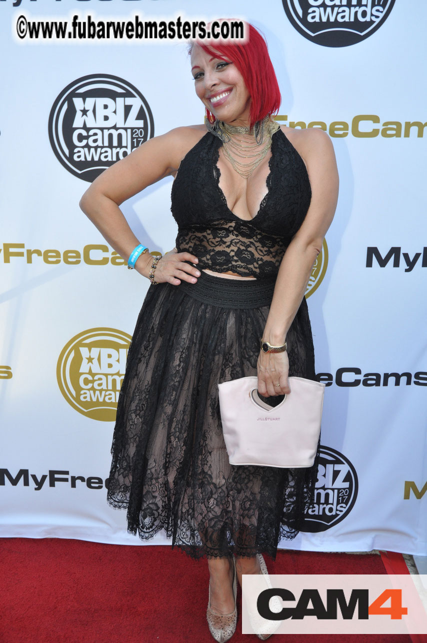 Red Carpet for 2017 XBIZ Cam Awards