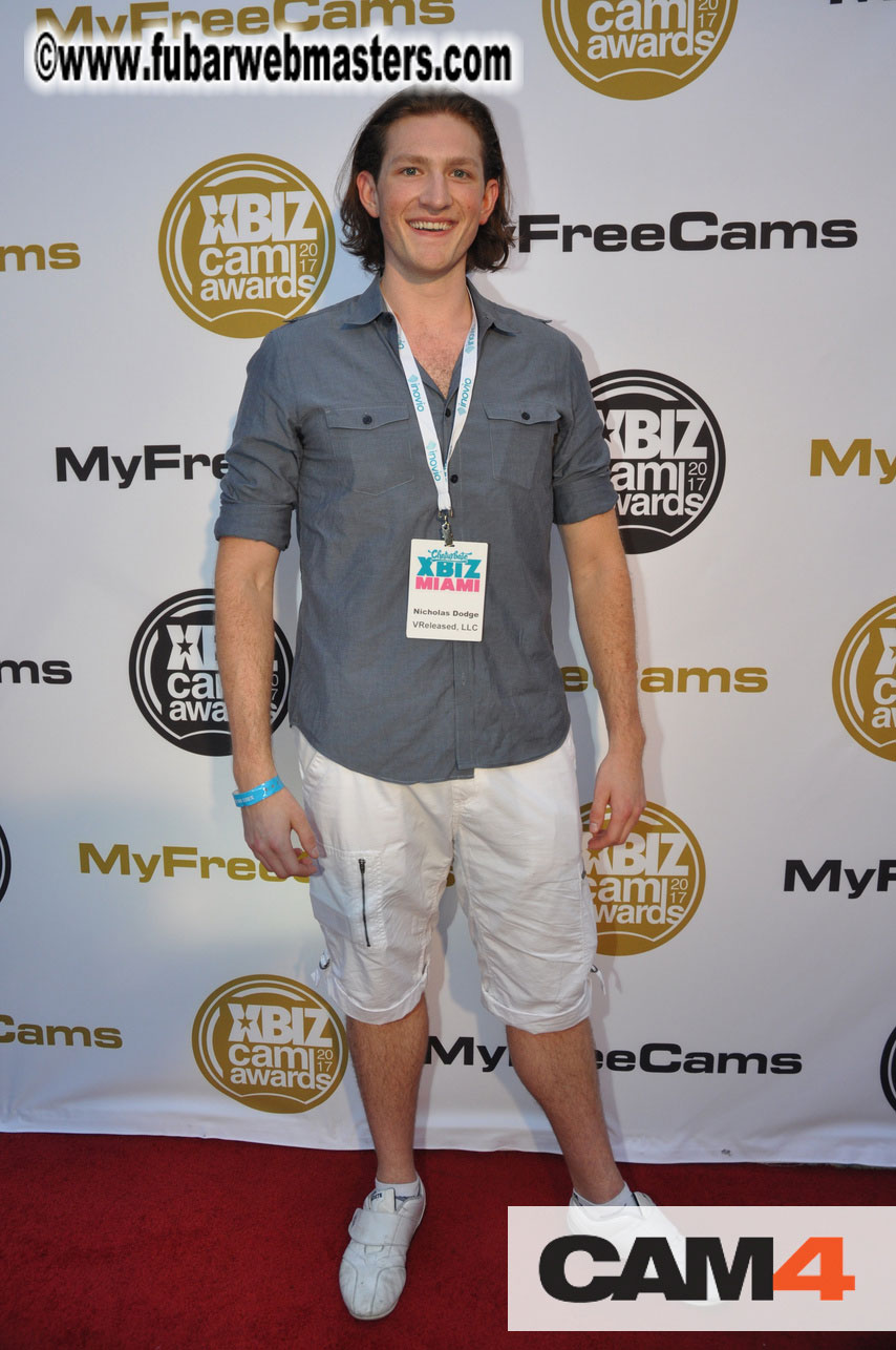 Red Carpet for 2017 XBIZ Cam Awards