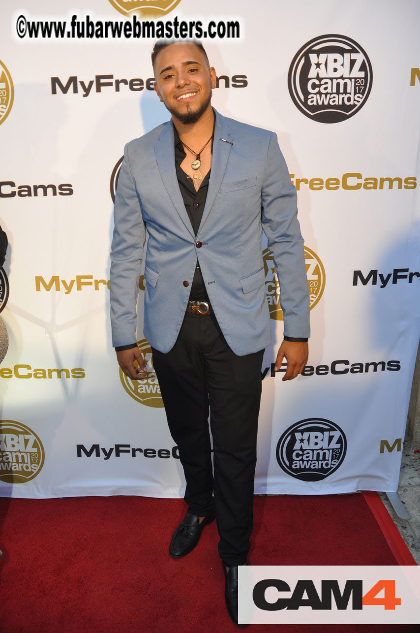 Red Carpet for 2017 XBIZ Cam Awards