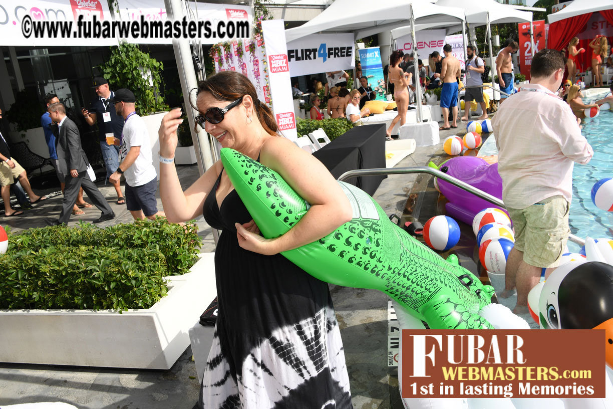 XBIZ Miami Topless Pool Party