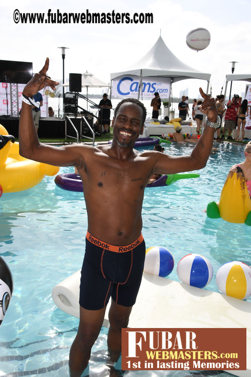 XBIZ Miami Topless Pool Party