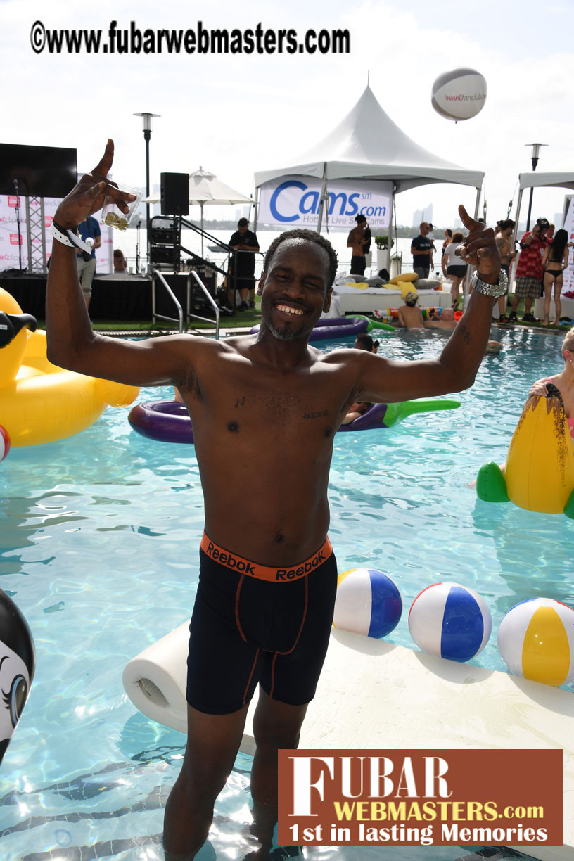 XBIZ Miami Topless Pool Party