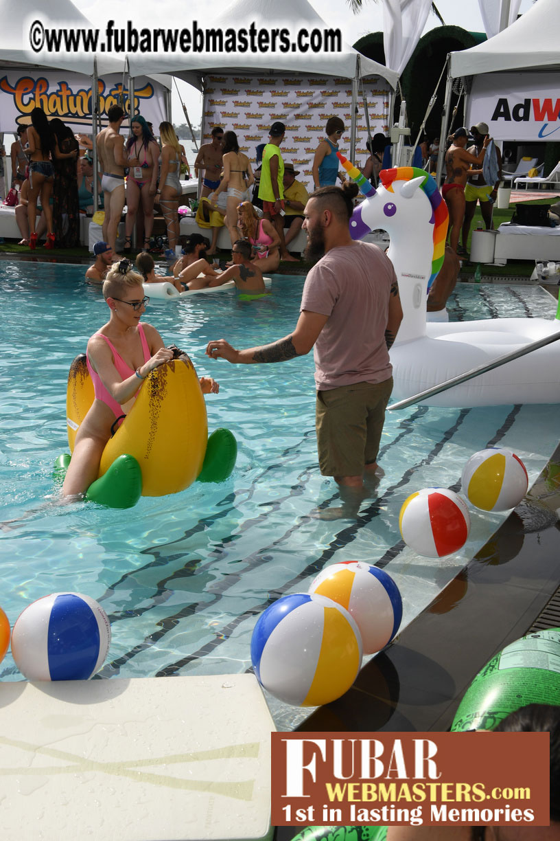 XBIZ Miami Topless Pool Party