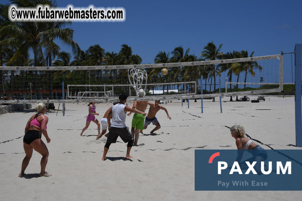 Warm-Up Volleyball Tourney