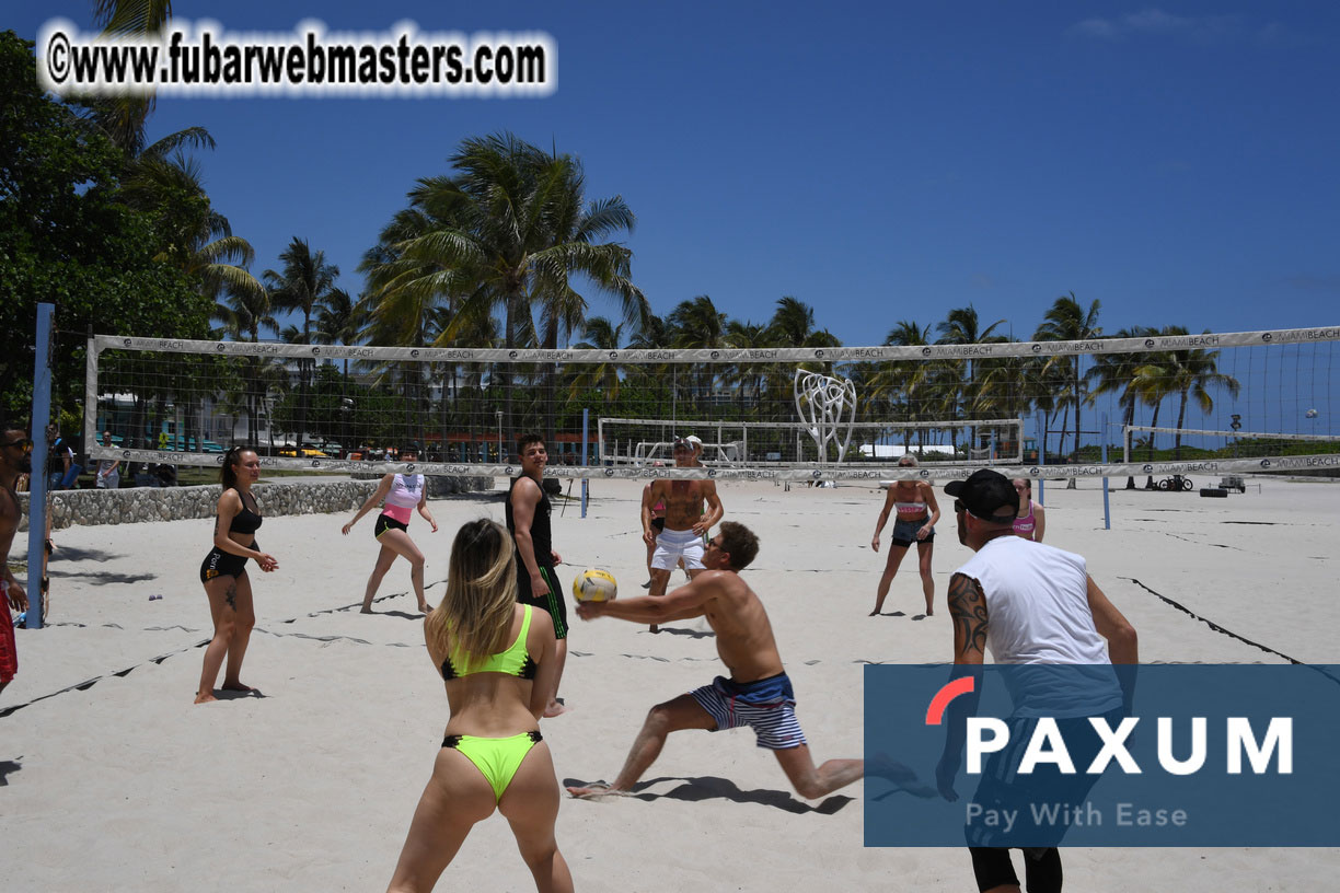 Warm-Up Volleyball Tourney