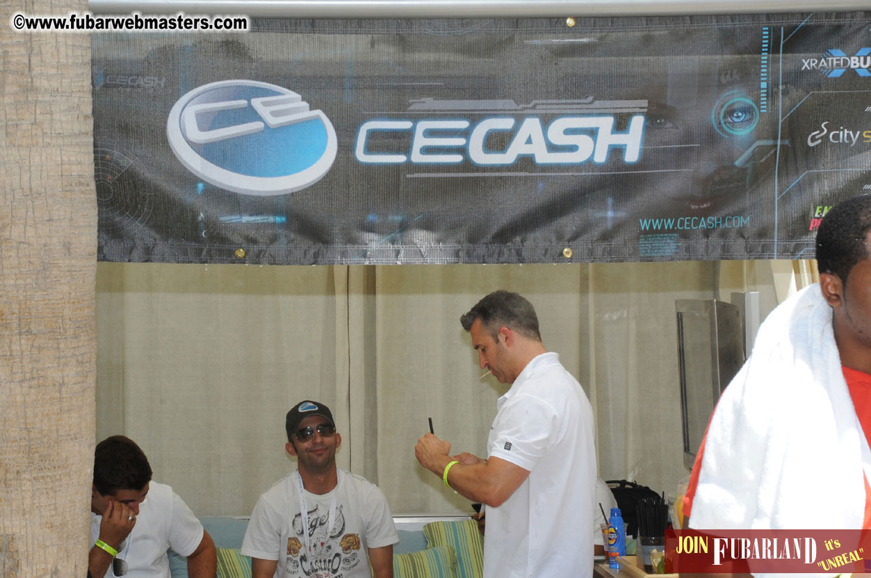 Cabana Exhibits & Networking Hub @ Dish Pool