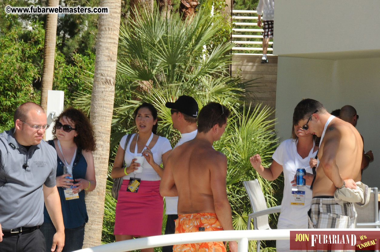 Cabana Exhibits & Networking Hub @ Dish Pool