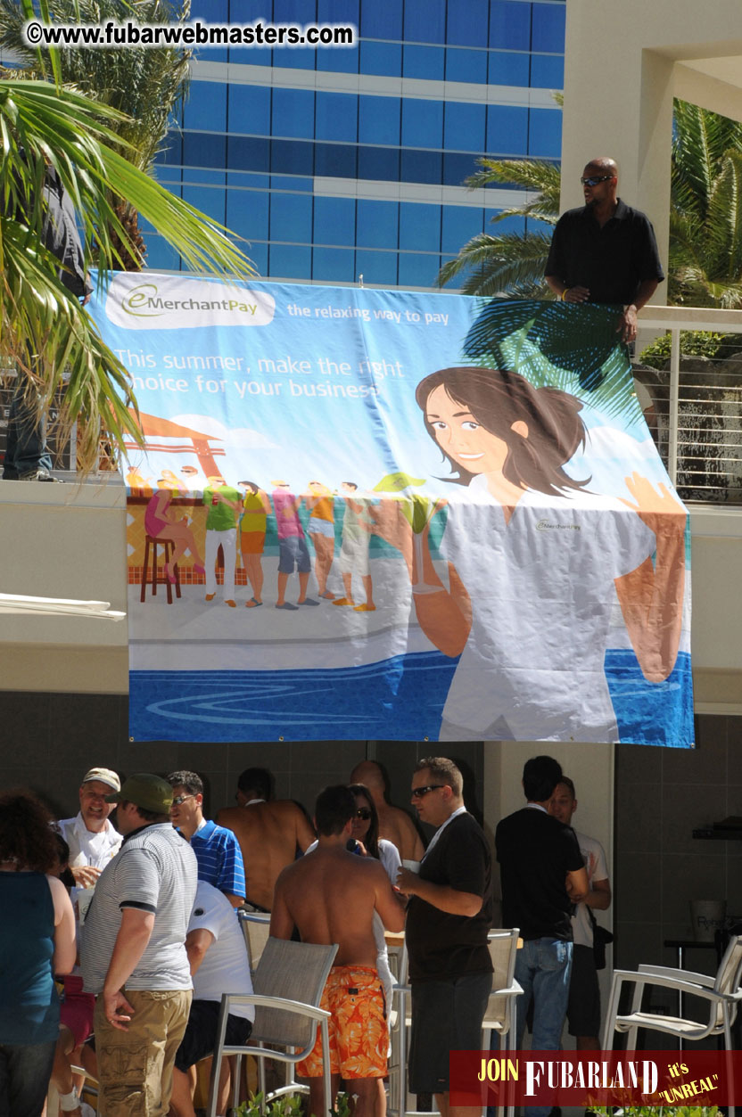 Cabana Exhibits & Networking Hub @ Dish Pool