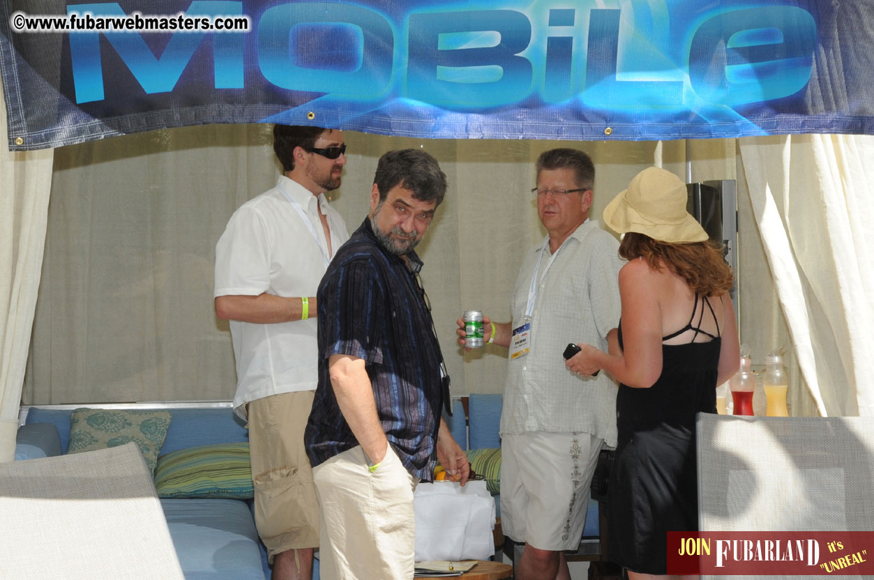 Cabana Exhibits & Networking Hub @ Dish Pool