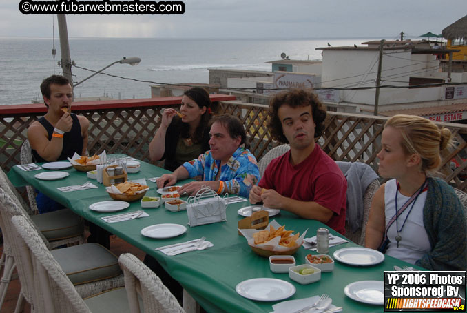 Lobster and Margarita dinner at Puerto Nuevo