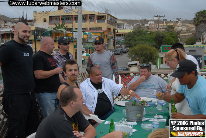 Lobster and Margarita dinner at Puerto Nuevo