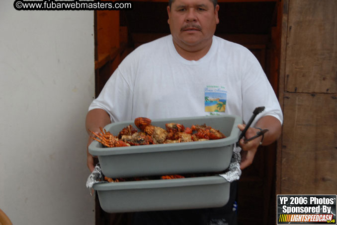 Lobster and Margarita dinner at Puerto Nuevo