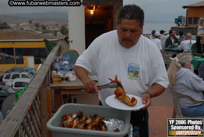 Lobster and Margarita dinner at Puerto Nuevo