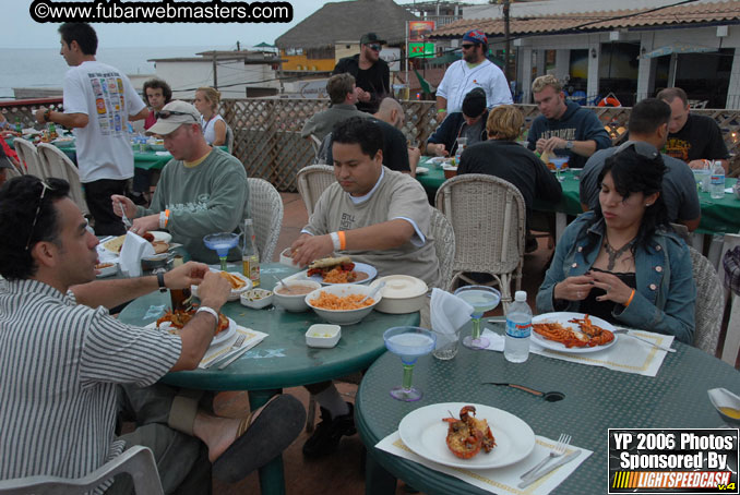 Lobster and Margarita dinner at Puerto Nuevo