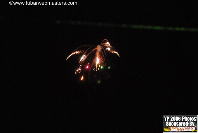 Laser Lightshow, Bon Fire and Fireworks