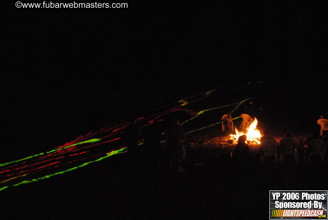 Laser Lightshow, Bon Fire and Fireworks