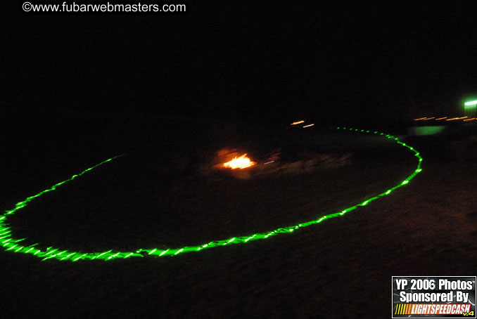 Laser Lightshow, Bon Fire and Fireworks