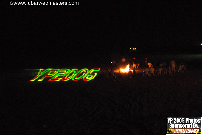 Laser Lightshow, Bon Fire and Fireworks