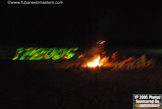 Laser Lightshow, Bon Fire and Fireworks