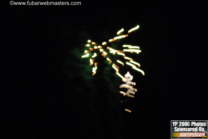 Laser Lightshow, Bon Fire and Fireworks