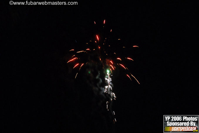 Laser Lightshow, Bon Fire and Fireworks