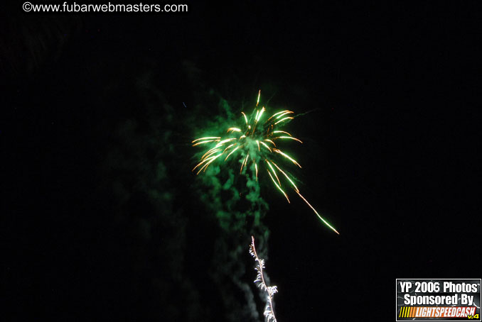 Laser Lightshow, Bon Fire and Fireworks