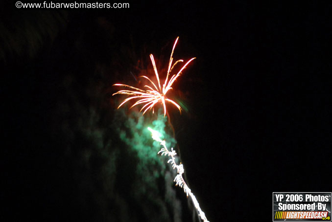 Laser Lightshow, Bon Fire and Fireworks