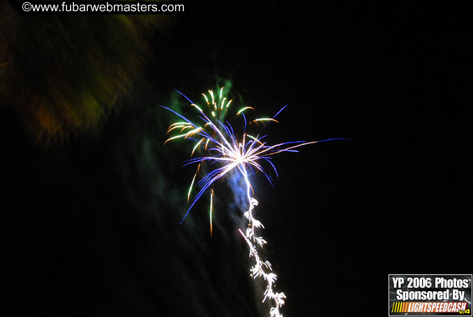 Laser Lightshow, Bon Fire and Fireworks