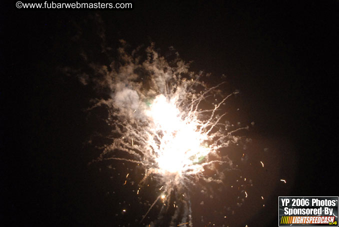 Laser Lightshow, Bon Fire and Fireworks